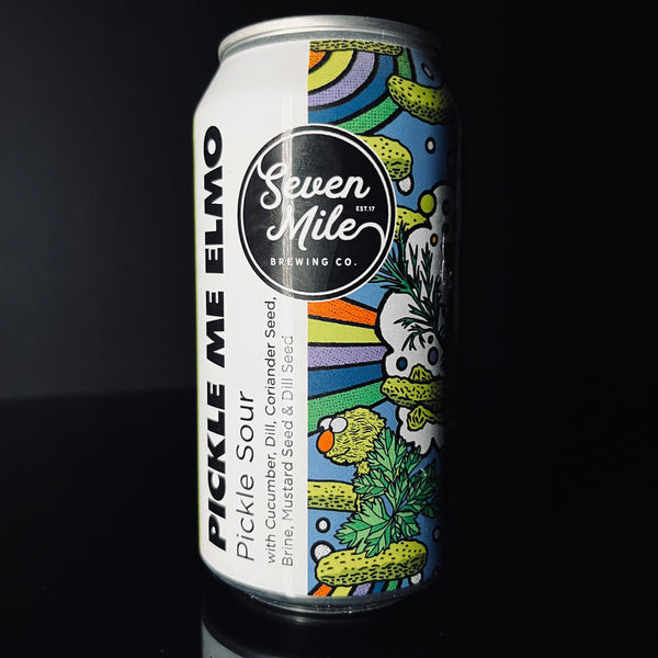 Seven Mile Brewing Co. Pickle Me Elmo: Pickle Sour, 375ml