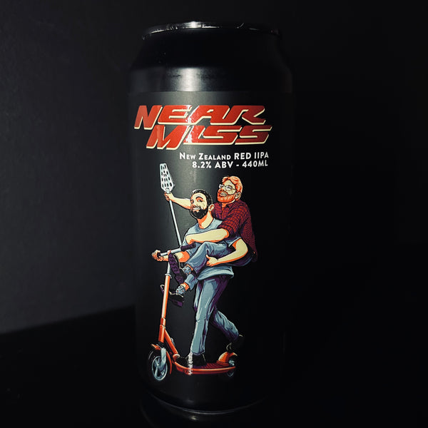 Double Vision X Emerson's, Near Miss: Red IIPA, 440ml