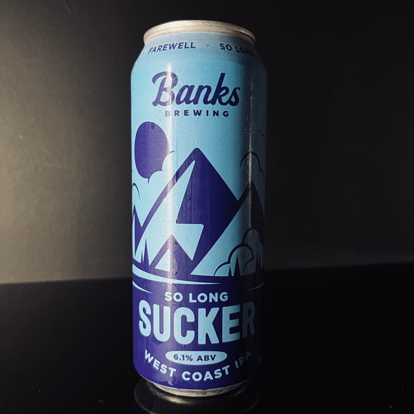 Banks Brewing, So Long Sucker: West Coast IPA, 500ml