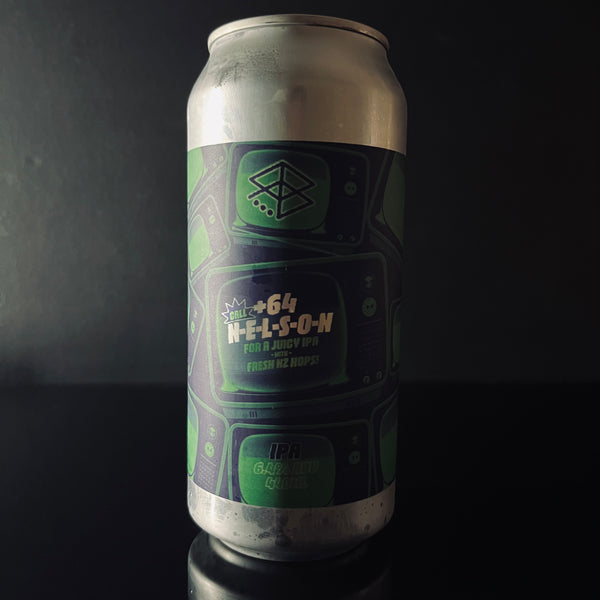 Range Brewing, +64 N-E-L-S-O-N: Hazy IPA, 440ml