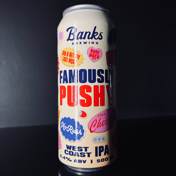 Banks Brewing, Famously Pushy: West Coast IPA