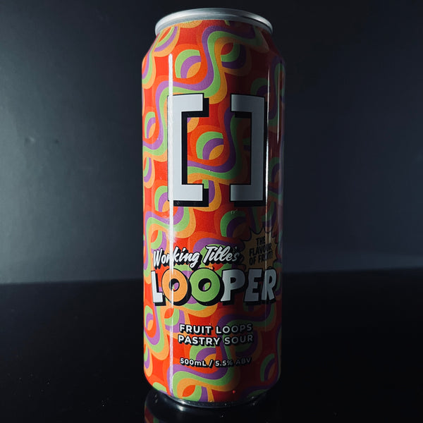 Working Title Brew Co. Looper: Fruit Loop Pastry Sour, 500ml