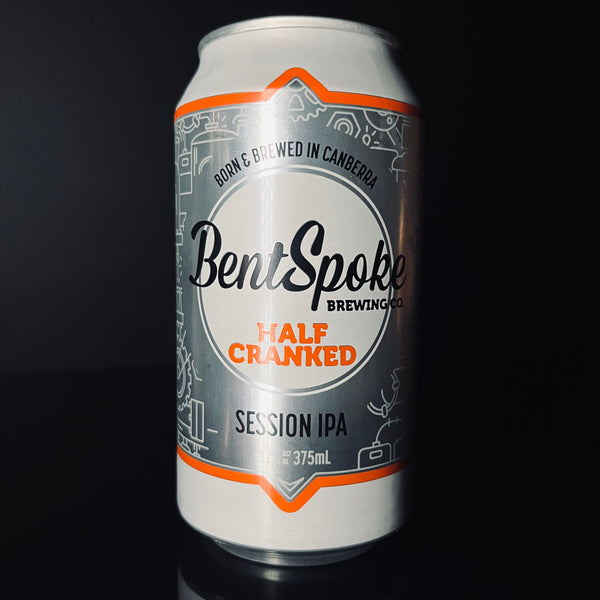 Bentspoke Brewing Co., Half Cranked Mid IPA, 375ml