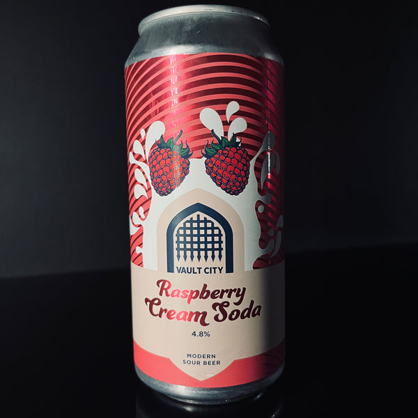Vault City Brewing, Raspberry Cream Soda: Sour, 440ml
