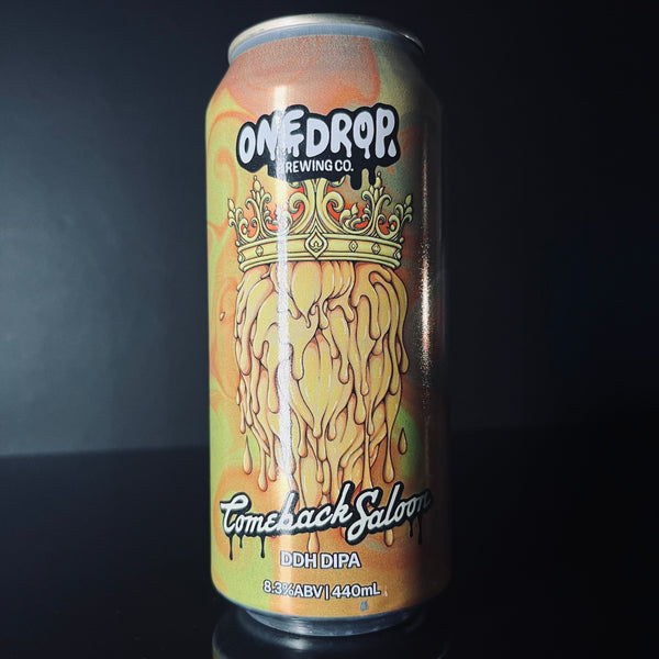 One Drop Brewing Co. Comeback Saloon: DDH DIPA, 440ml