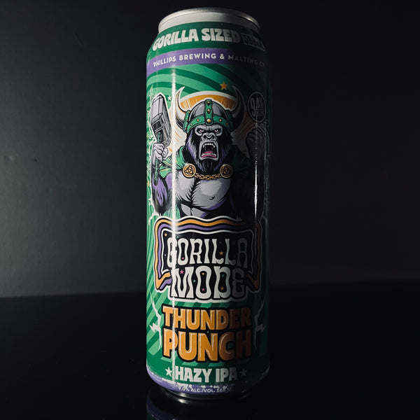 Phillips Brewing & Malting Co., Gorilla Mode Thunder Punch: Hazy IPA, 568ml