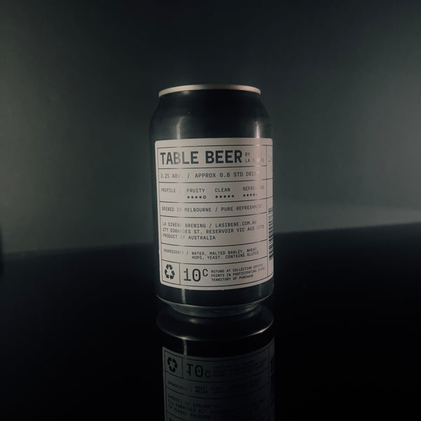 La Sirene Brewing Co., Table Beer, 330ml