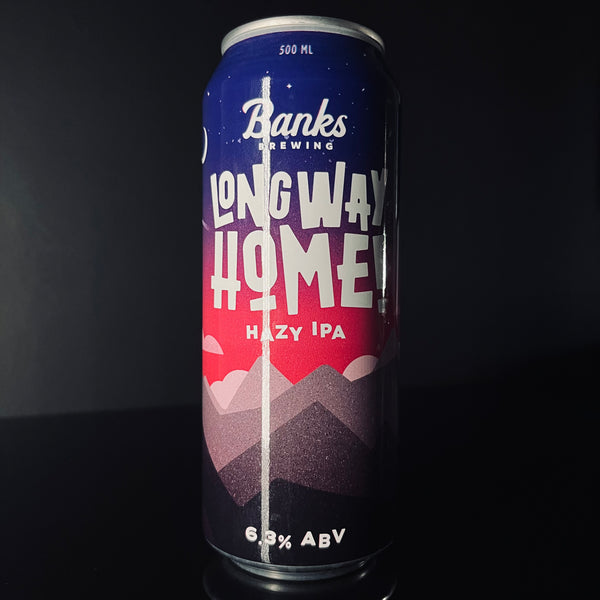 Banks Brewing, Long Way Home: Hazy IPA, 500ml