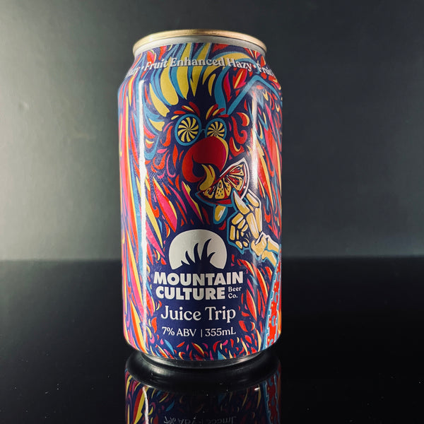 Mountain Culture Beer Co., Juice Trip: IPA - Fruited, 355ml