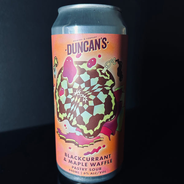 Duncan's Brewing, Blackcurrant & Maple Waffle: Pastry Sour, 440ml