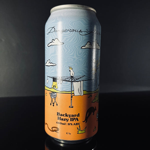 Dangerous Ales, Backyard: Hazy DIPA, 440ml