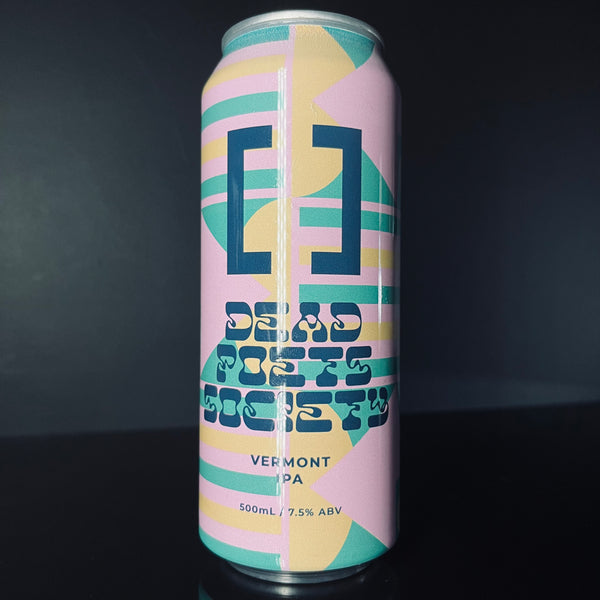 Working Title Brew Co., Dead Poets Society: Vermont IPA, 500ml