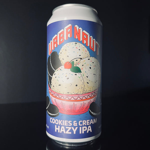 Urbanaut Brewing, Cookies & Cream: Hazy IPA, 440ml