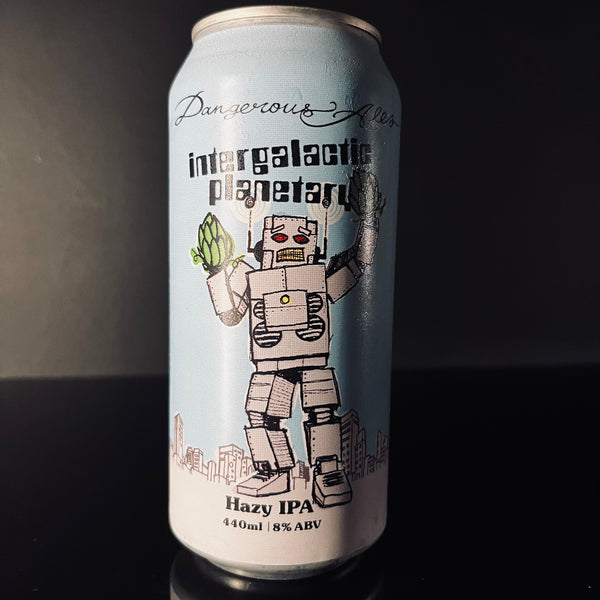 Dangerous Ales, Intergalactic Planetary: Hazy DIPA, 440ml