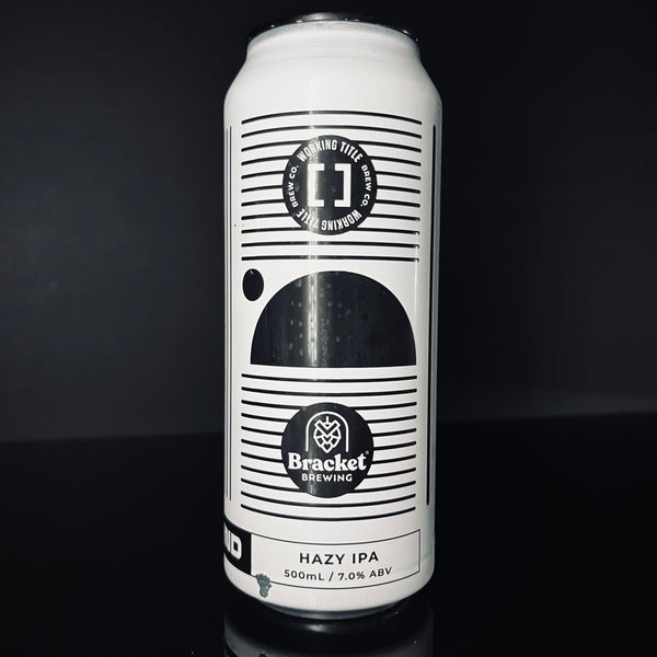 Working Title x Bracket, Brand: Hazy IPA, 500ml