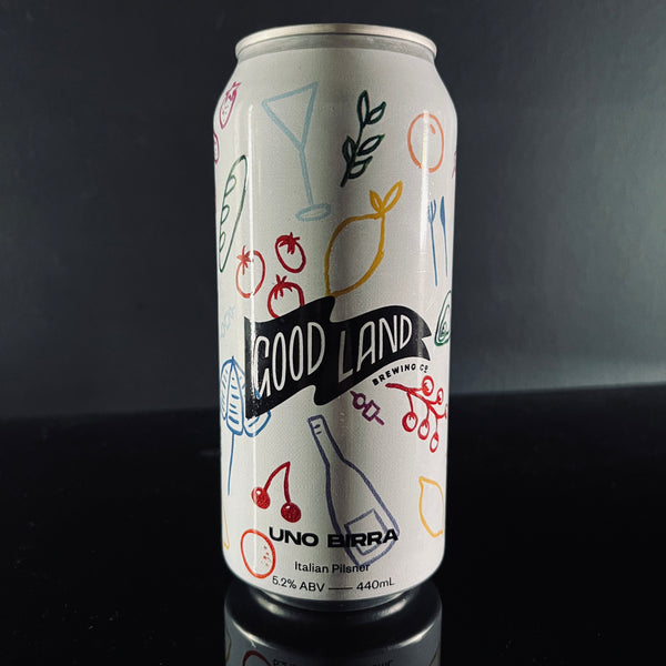 Good Land Beer Co. Uno Birra: Italian Pils, 440ml