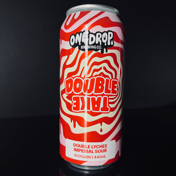 One Drop Brewing Co., Lychee Double Take: Double Lychee Imperial Sour, 440ml