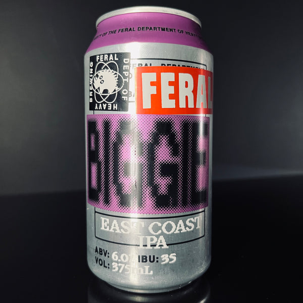 Feral Brewing Company, Biggie: East Coast IPA, 375ml