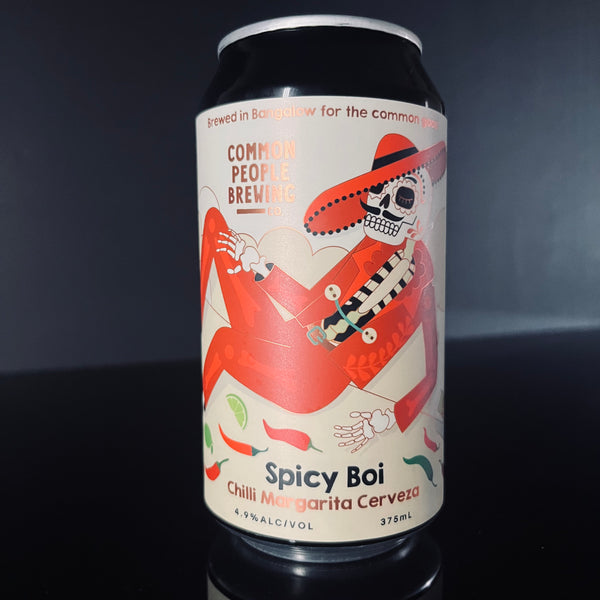 Common People Brewing Co. Spicy Boi: Chilli Margarita Cerveza, 375ml