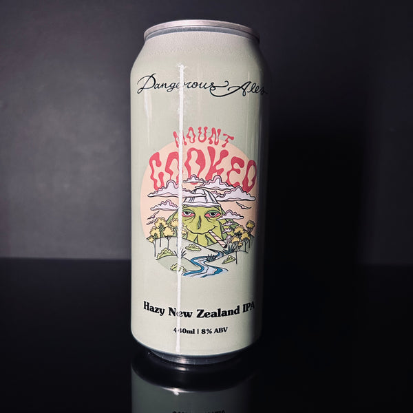 Dangerous Ales, Mount Cooked - Hazy NZ DIPA, 440ml