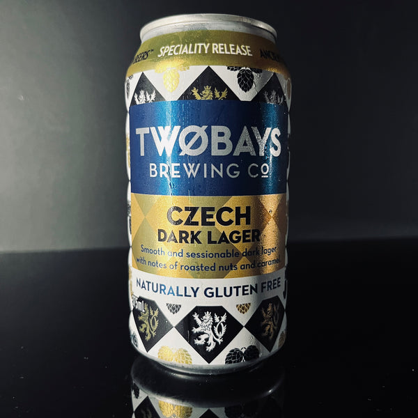 TWOBAYS, Czech Dark Lager: Gluten Free, 375ml