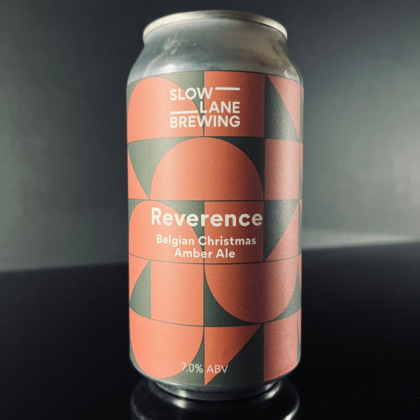 Slow Lane Brewing, Reverence: Belgian Amber Ale, 375ml