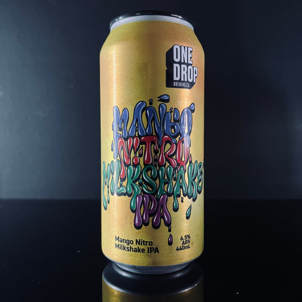 One Drop Brewing Co. Mango Milkshake: Nitro IPA, 440ml