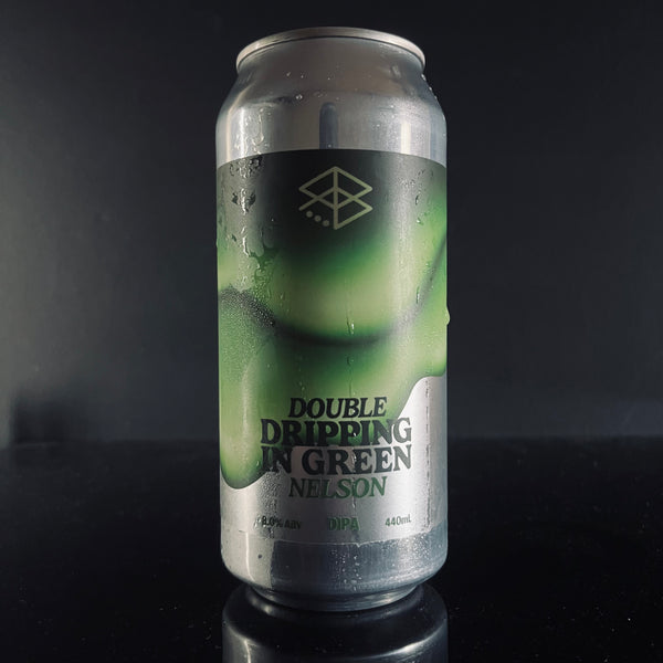 Range Brewing, Double Dripping in Green: Nelson Sauvin DDH DIPA, 440ml