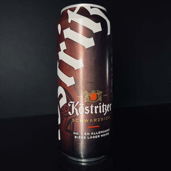 Kostritzer Schwarzbierbrauerei, Schwarzbier: Dark Lager, 500ml