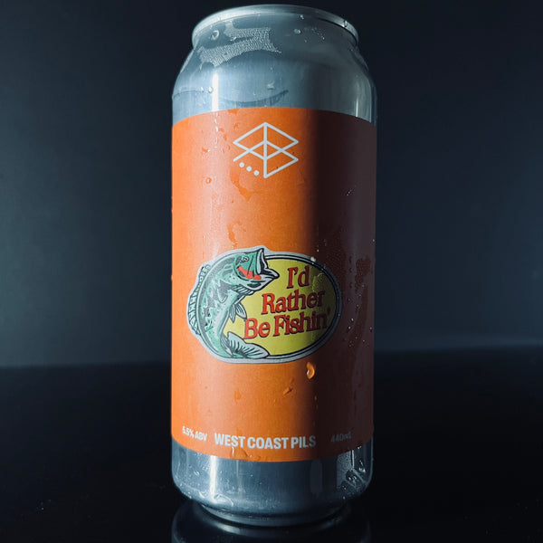 Range Brewing, I'd Rather Be Fishing: West Coast Pilsner, 440ml