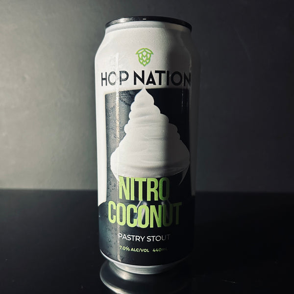 Hop Nation Brewing Co. Nitro Coconut Pastry Stout, 440ml