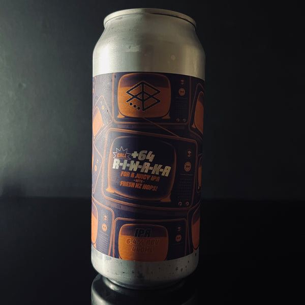 Range Brewing, +64 R-I-W-A-K-A: Hazy IPA, 440ml