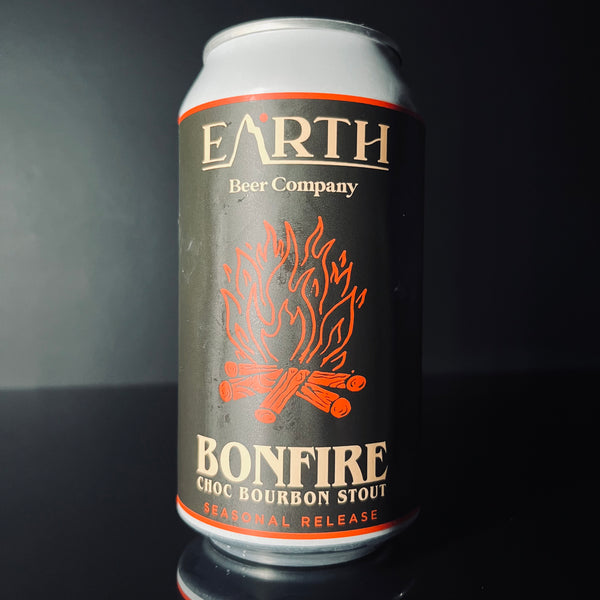 Earth Beer Company, Bonfire: Choc Bourbon Stout, 375ml