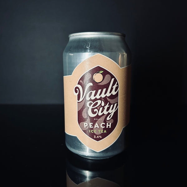 Vault City Brewing, Peach Ice Tea, 330ml