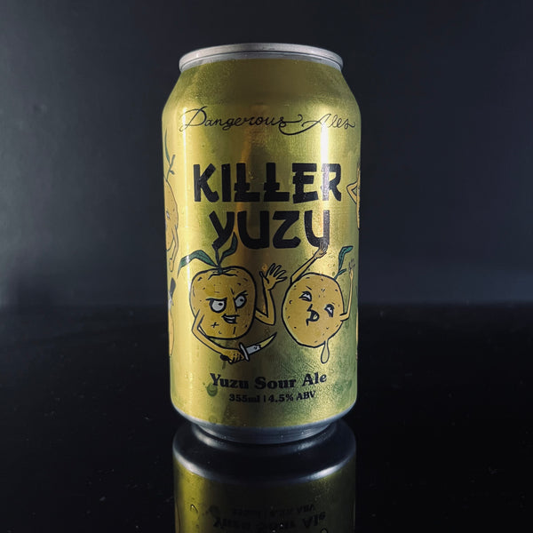 Dangerous Ales, Killer Yuzu: Yuzu Sour Ale, 355ml