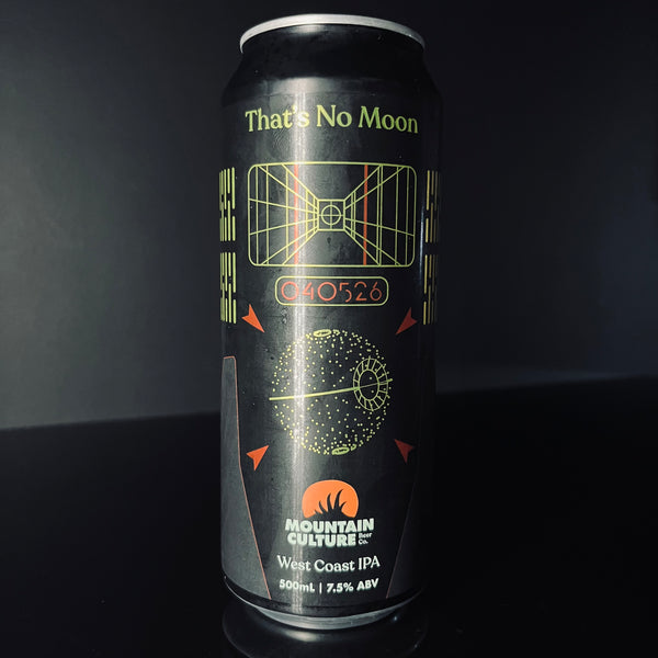 Mountain Culture Beer Co. That's No Moon: West Coast IPA, 500ml