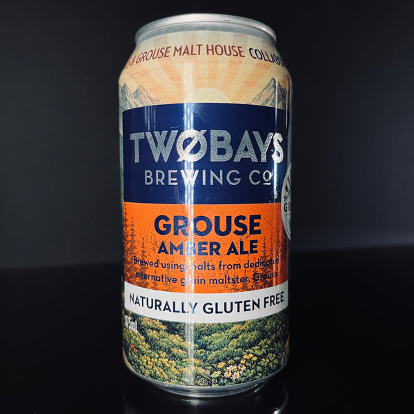 TWOBAYS, Grouse Amber Ale: Gluten Free, 375ml
