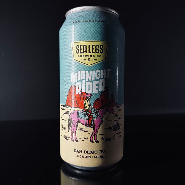 Sea Legs Brewing Co. Midnight Rider: San Diego IPA, 440ml