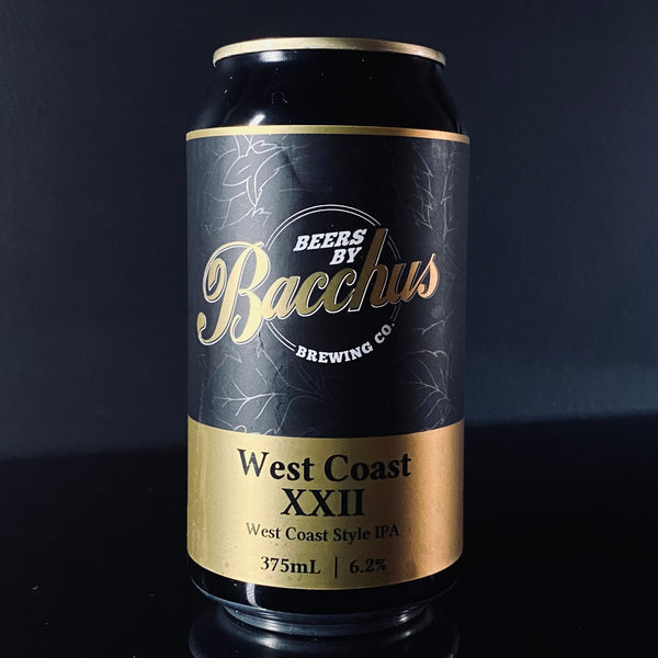 Bacchus Brewing Co., West Coast XXII, 375ml