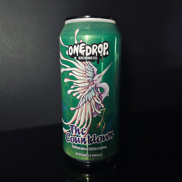 One Drop Brewing Co. The Countdown: DDH DIPA, 440ml