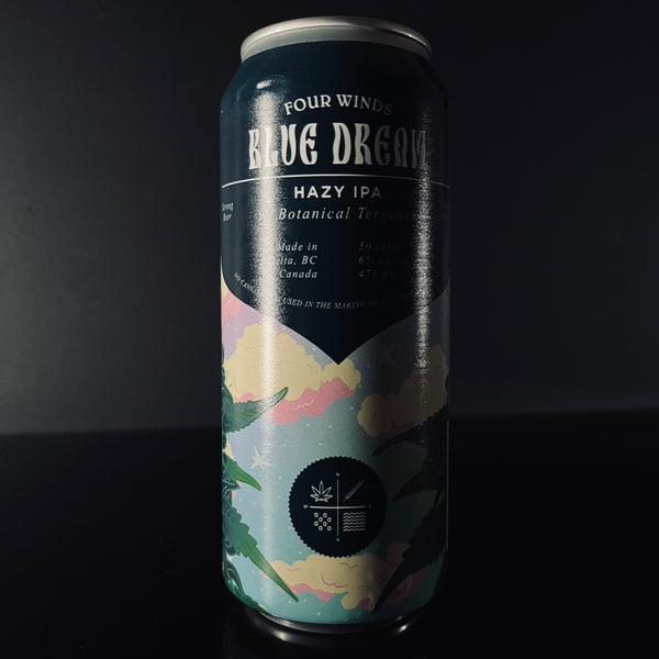Four Winds Brewing, Blue Dream: Hazy IPA, 473ml