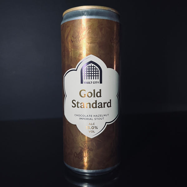 Vault City Brewing, Gold Standard: Choc Hazelnut Imperial Stout, 330ml