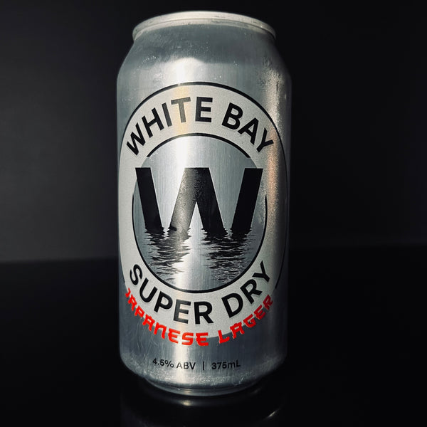 White Bay Brewery, Super Dry: Japanese Lager, 375ml