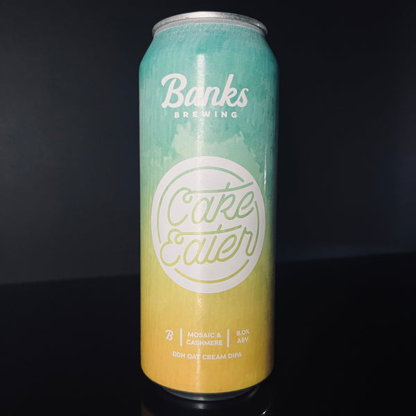 Banks Brewing, Cake Eater Mosaic & Cashmere: Oat Cream DIPA, 500ml