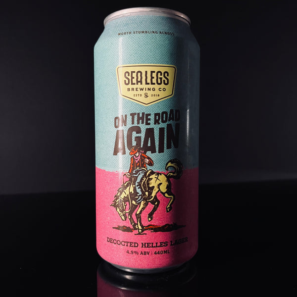 Sea Legs Brewing Co. On The Road Again: Decocted Helles Lager, 440ml