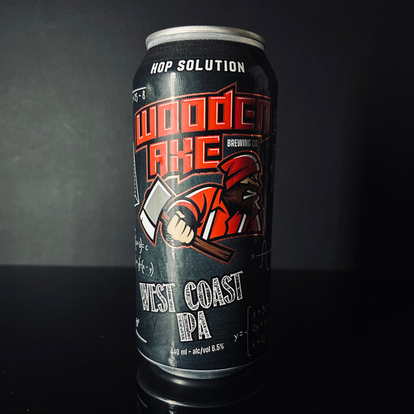 Wooden Axe Brewing Co. Hop Solution: West Coast IPA, 440ml