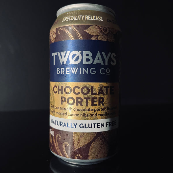 TWOBAYS, Gluten Free Chocolate Porter, 375ml