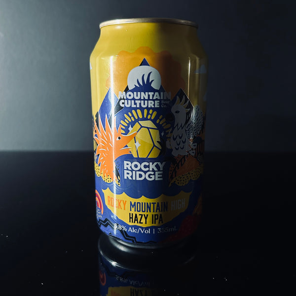 Mountain Culture x Rocky Ridge, Rocky Mountain High: Hazy IPA, 355ml