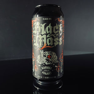 Garage Project, Black Mass: Black IPA, 440ml Garage Project, Black Mass: Black IPA, 440ml
