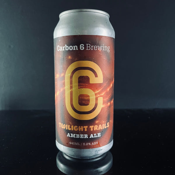 Carbon 6 Brewing, Twilight Trails: Amber Ale, 440ml